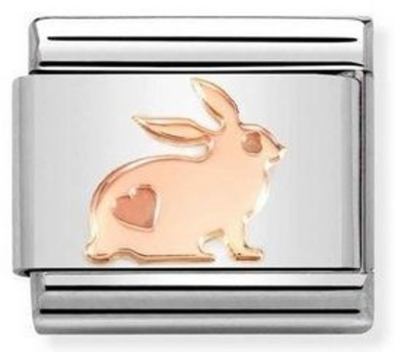 Nomination - Link 9K Rose Gold 'Królik z serduszkiem' 430104 50i.jpg